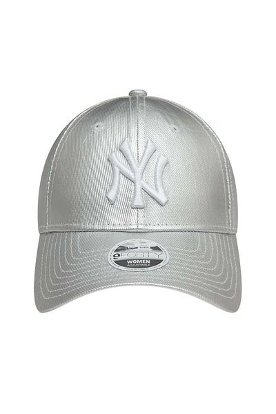 NEW ERA Pălărie gri pentru femei New York Yankees Met Denim 9forty