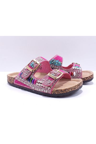 Guja Children's Stoned Mushroom Slippers (the Mold Is Smaller Than Size 1)