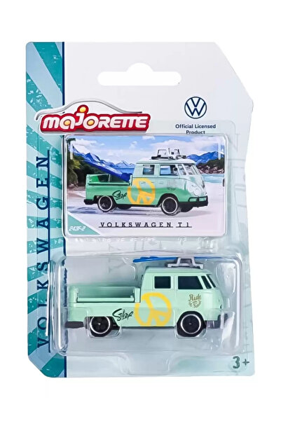 HOT WHEELS Majorette Volkswagen T1 Dıecast VW Premıum Cars 243F-2