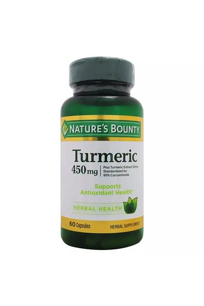 Nature's Bounty NATURES BOUNTY TURMERIC 450MG CAP 60S