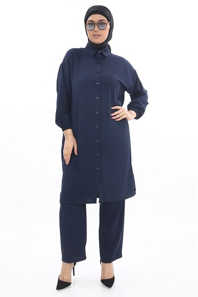 TUNİK Women's Double Tunic Suit with Pants