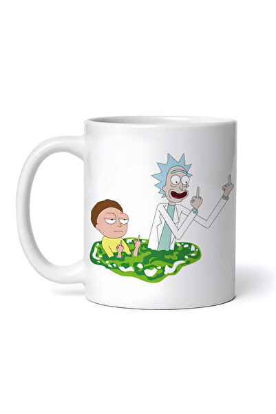 OEM Εξατομικευμένη λευκή κούπα, Rick and Morty Άσεμνες Πινακίδες, INOVATIX®. ...