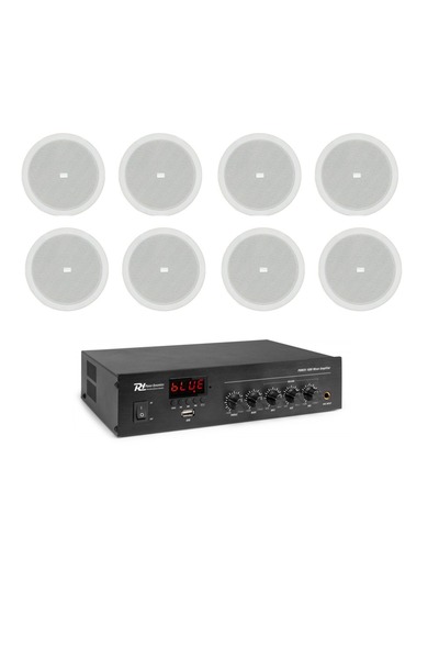 Audiosat Sistem boxe Incastrate cu bluetooth, USB, FM