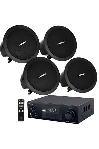 Bose Bose FS2C black ceiling speaker system with Bluetooth, USB, FM