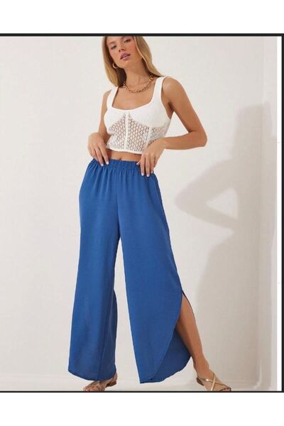 Locca Due Ženske crne Sa likrom pantalone