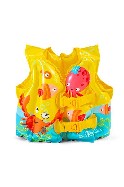 Art Tone Intex Printed Vest Fish Patterned 41X30 cm 3-5 Years (1 Piece)
