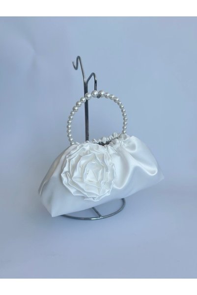 posst bag Rose Pearl Portfolio Evening Dress Handbag