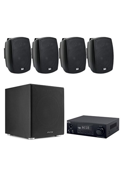 Audiosat Sistem audio ambiental cu subwoofer Atmos 4.1, bluetooth, USB, FM