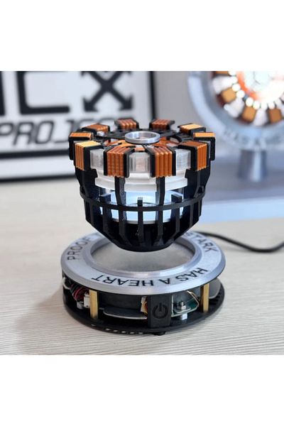 3d model s Arc Reactor – Magnetic Levitation DIY Kit