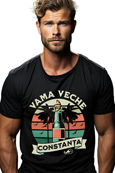 StoryGift Romania Tricou Barbati Vama Veche, Constanta Sticla Distractie Mare...