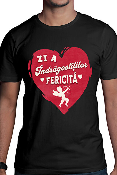 StoryGift Romania Tricou Barbati Zi A Indragostitilor Fericita Cuplu Iubire C...