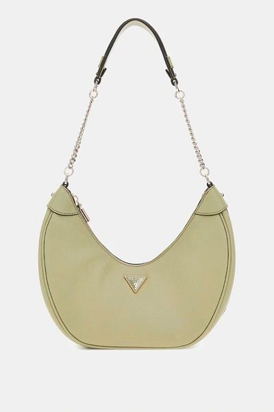 Guess Жіноча зелена сумка через плече Fedora Hobo Hwbg9519010-sag