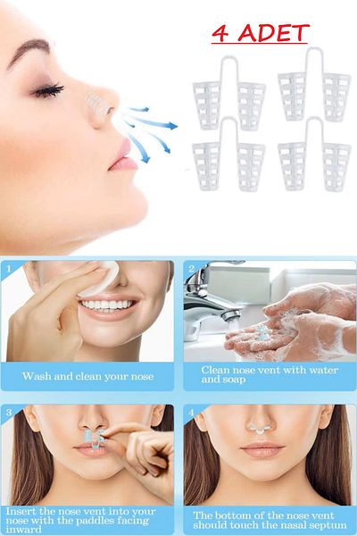 optana Comfortable Breathing Comfortable Sleep Anti-Snoring Reducing Nasal Hole Apparatus Apnea Apparatus