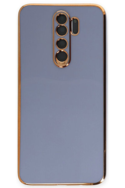 CEPSTOK Xiaomi Redmi Note 8 Pro Kılıf Kenar Detaylı Yumuşak Parlak Silikon
