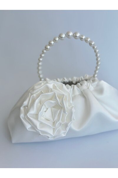 posst bag Rose Pearl Portfolio Evening Dress Handbag