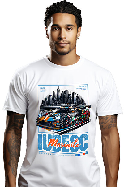 StoryGift Romania Tricou Barbati Iubesc Masinile - Masina Tuna Pe Strazile Di...