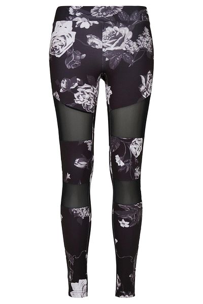 Urban Classics Damen Ladies Tech Mesh Aop Leggings