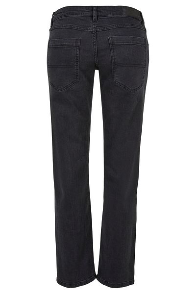 Urban Classics Damen Ladies Low Waist Straight Denim Pants