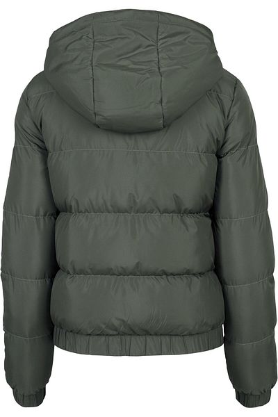 Urban Classics Damen Ladies Hooded Puffer Jacket