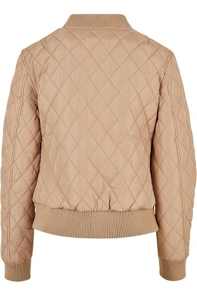 Urban Classics Damen Ladies Diamond Quilt Nylon Jacket