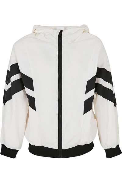 Urban Classics Damen Girls Crinkle Batwing Jacket