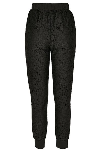 Urban Classics Damen Ladies Lace Jersey Jog Pants