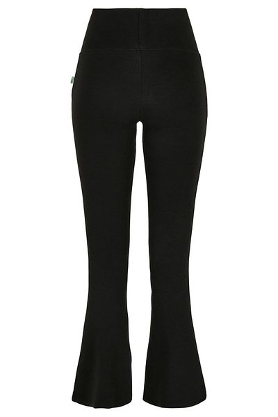 Urban Classics Damen Ladies Organic Interlock Bootcut Leggings