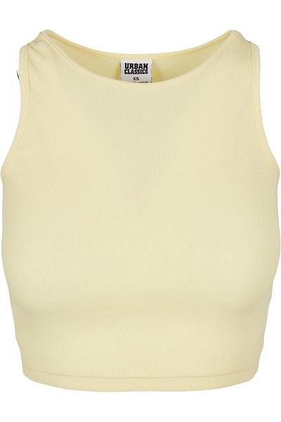 Urban Classics Damen Ladies Cropped Rib Top