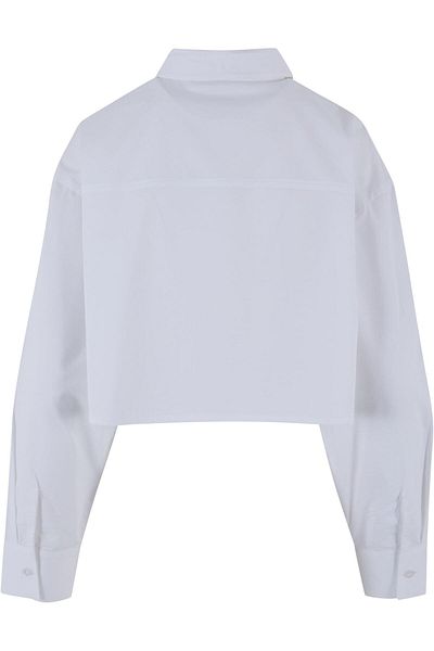 Urban Classics Damen Ladies Cropped Oversized Blouse