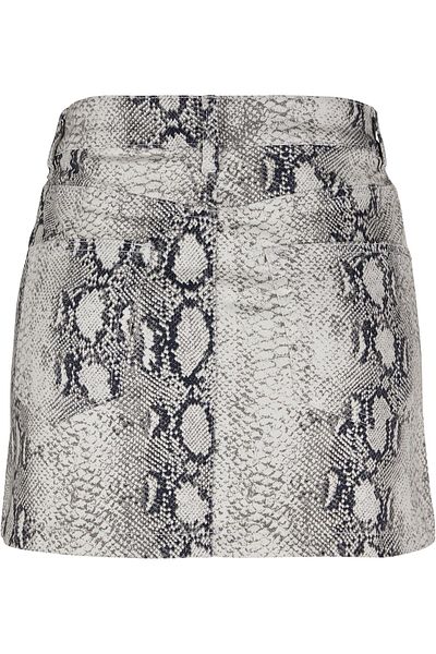 Urban Classics Damen Ladies Animal Stretch Twill Skirt