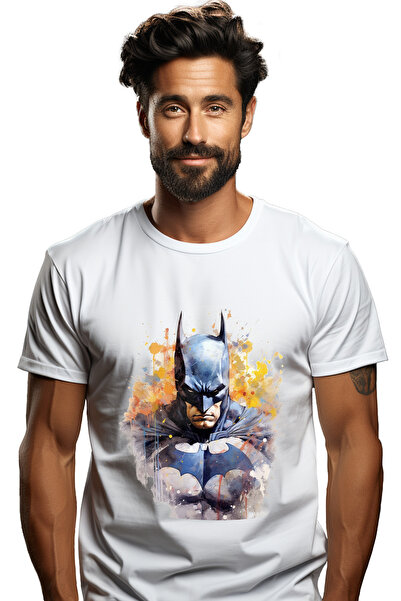 StoryGift Romania Tricou Barbati Cu Portret, Personaj, Batman, Dc, Supererou,...