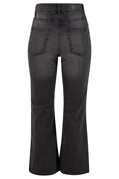 Urban Classics Gekürzte ausgestellte Denim-Hose für Damen