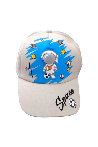 Aware Time 1-3 Years Old Boy's Lighted Summer Hat with Adjustable Back Accessory
