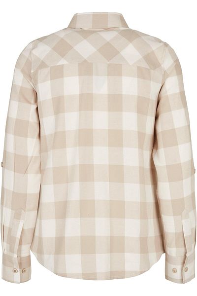 Urban Classics Damen Ladies Turnup Checked Flanell Shirt
