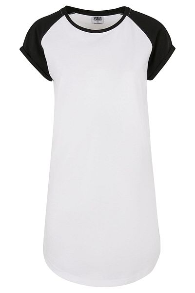 Urban Classics Damen Ladies Contrast Raglan Tee Dress