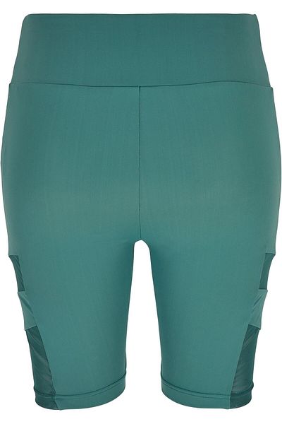 Urban Classics Damen Ladies High Waist Tech Mesh Cycle Shorts