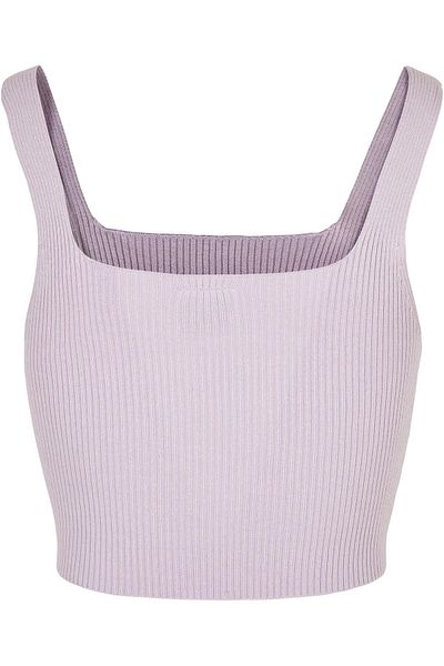 Urban Classics Kurz geschnittenes Damen-Strickoberteil für Damen