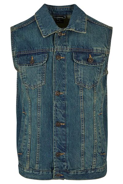 Urban Classics Herren Denim Vest