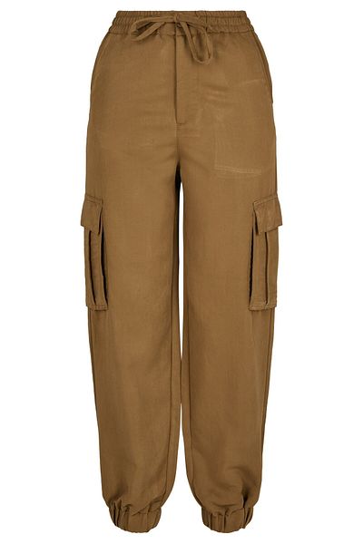 Urban Classics Damen Ladies Viscose Twill Cargo Pants