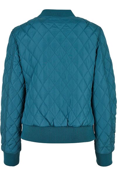 Urban Classics Damen Ladies Diamond Quilt Nylon Jacket
