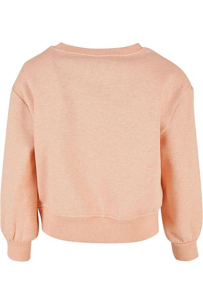 Urban Classics Damen Girls Oversized Color Melange Crewneck