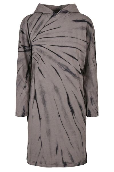 Urban Classics Übergroßes Damen-Kapuzenkleid mit Batikmuster für Damen