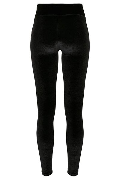 Urban Classics Damen Ladies High Waist Velvet Leggings