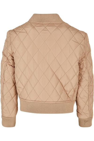 Urban Classics Damen Girls Diamond Quilted Nylon Jacket