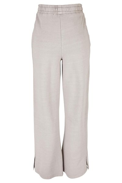 Urban Classics Damen Ladies Heavy Terry Garment Dye Slit Pants