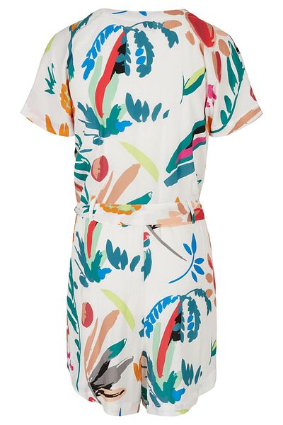 Urban Classics Damen Ladies Short Viscose Belt Jumpsuit