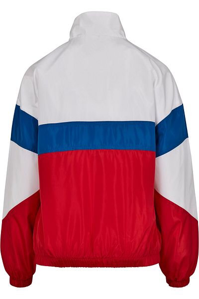 Urban Classics Damen Ladies 3-tone Stand Up Collar Pull Over Jacket