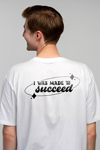 StoryGift Romania Tricou Barbati Cu Mesajul "sunt Facut Sa Reusesc" - Ambitie...