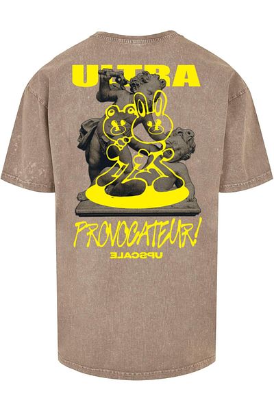 Upscale by Mister Tee Herren Ultraprovocateur Acid Heavy Oversize Tee