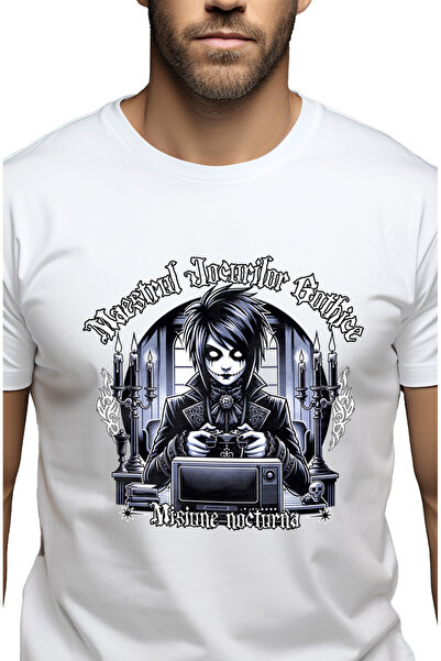 StoryGift Romania Tricou Barbati Maestrul Jocurilor Gothice. Misiune Nocturna...